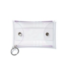 Danke Shoot Coffeeのすみれの花冠 Mini Clear Multipurpose Case
