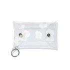 Neo_louloudi(ネオルルディ)のwhite flower Mini Clear Multipurpose Case