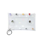 PostPet Official Shopのパステルあいこんず Mini Clear Multipurpose Case