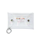 ERIMO–WORKSのSweets Lingerie mini clear multi case "SWEETS PARTY"  Mini Clear Multipurpose Case