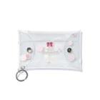 ERIMO–WORKSのSweets Lingerie mini clear multi case "Pistachio cake"  ミニクリアマルチケース