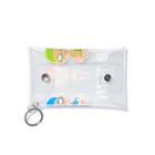 8anna storeのBIKINI GIRLS／ビキニガールズ 白文字バージョン Mini Clear Multipurpose Case