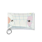 えちかわ雑貨店のI love”Fuwa Fuwa “2 Mini Clear Multipurpose Case