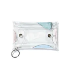 かやましそのぐるぐる Mini Clear Multipurpose Case