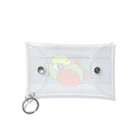 パロットくんgoods shop🦜のパロットくん（ホワイトロゴ） Mini Clear Multipurpose Case