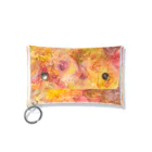 Risa  watercolor artのアンティーク薔薇 Mini Clear Multipurpose Case