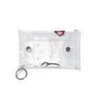 イラスト MONYAAT のCT03　ハングリー♪チャリゾー Mini Clear Multipurpose Case