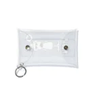 KONKONのLosingDog(負け犬)白黒ver. Mini Clear Multipurpose Case