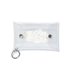 ＋Whimsyの俳句ねこ Mini Clear Multipurpose Case