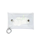 ＋Whimsyのバルーンアートねこ Mini Clear Multipurpose Case