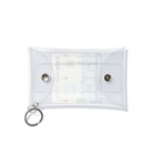 Teal Blue CoffeeのCafe music - Meeting place - Mini Clear Multipurpose Case