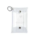 PEACE RIBBONのKATARU COFFEE Mini Clear Multipurpose Case