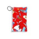 Nozomi Miyazaki illustration SUZURI storeのお人形たち ミニマルチケース Mini Clear Multipurpose Case