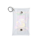 Cute Dimplesのお店のヘルプフレンズ くま太くん(コココピンクver.) Mini Clear Multipurpose Case