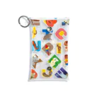 tawtawのAlphabet Animals - square Mini Clear Multipurpose Case