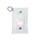 Lovecatfashionのモチ猫ちゃんりんご飴 Mini Clear Multipurpose Case
