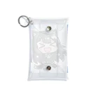 Fragment【フラグメント】のBIGSmile黒猫ちゃん Mini Clear Multipurpose Case