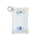 chika_shirakawaのKODAIPOP▲▼▲▼不思議な直弧文 Mini Clear Multipurpose Case