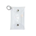 サメ わりとおもいのビールジョッキを掲げるサメ Mini Clear Multipurpose Case