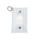 雑貨屋のオソラさんの鴨時計すがもん時間取締役 Mini Clear Multipurpose Case