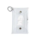 NAUGHTY KIDS KENNELの犬舎ロゴ【通常目ver.】 Mini Clear Multipurpose Case