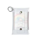 baby umbrellaの虹を見る赤ちゃん Mini Clear Multipurpose Case