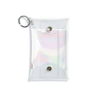 bokenasuの幸運を呼ぶ⁈虹色ネコ助 Mini Clear Multipurpose Case