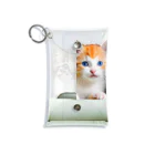 クロネコ宅急便の子猫の微笑み、心のオアシス Mini Clear Multipurpose Case