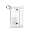 黒ねこまろんの雑貨屋さんの🐾黒猫マロンの関西弁•名言🐾 Mini Clear Multipurpose Case