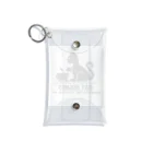  cat Holmesのdaily life at home Mini Clear Multipurpose Case