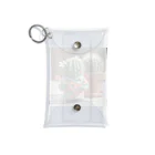 ワンダーワールド・ワンストップのハワイアンシャツを着てウクレレを弾くサボテン Mini Clear Multipurpose Case