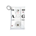 G-HERRINGのGESARA 【 Global Economic Security and Recovery Act 】 Mini Clear Multipurpose Case