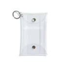 Estamos contigoのWHITE LOGO Mini Clear Multipurpose Case