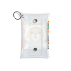 maloneyの被りものクマちゃん Mini Clear Multipurpose Case