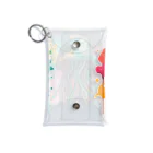 Moodifyのサイバーパンククラゲ　ミズクラゲ　水彩画スプラッシュ Mini Clear Multipurpose Case