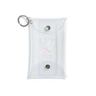 629_CAT_ARTのカラフルメカキャット Mini Clear Multipurpose Case