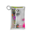 Kazumichi Otsubo's Souvenir departmentのA woman looking down Mini Clear Multipurpose Case