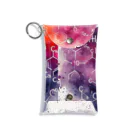 science closet（科学×ファッション）の惑星の化学反応式 Mini Clear Multipurpose Case