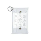 h-takujirouの神代文字 Mini Clear Multipurpose Case