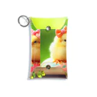 Animal Canvas Collectionのひよこ3兄弟 Mini Clear Multipurpose Case