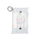 【ma chérie】A treasury of love.のカラフルバッファロー Mini Clear Multipurpose Case