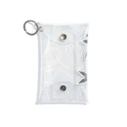 ConversationStarterの忍者スタイリッシュシルエット Mini Clear Multipurpose Case