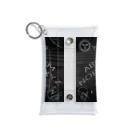 Ａ’ｚｗｏｒｋＳのBLACK OUIJA BOARD Mini Clear Multipurpose Case