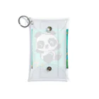 Smile Pop Artの水中パンダ Mini Clear Multipurpose Case