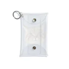 はらっぺらし猫のイロイロ♪の【デフォ顔】はらっぺらしgoods Mini Clear Multipurpose Case