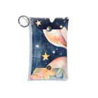 星降る夜にの星花うさぎ Mini Clear Multipurpose Case