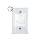 二宮大輔の自転車ロゴ Mini Clear Multipurpose Case