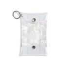 SkyBlueのかわいい三毛猫 Mini Clear Multipurpose Case