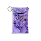 yurisacinの紫陽花（紫） ミニクリアマルチケース