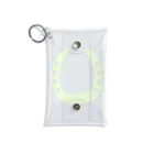 umajoの馬蹄（ホースシュー）Yellow Green Mini Clear Multipurpose Case